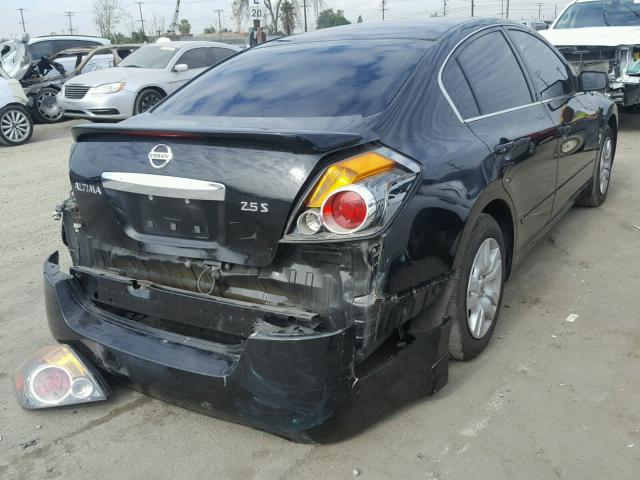 1N4AL2APXCN408313 - 2012 NISSAN ALTIMA BAS BLACK photo 4