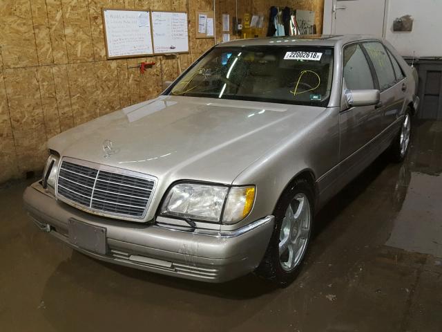 WDBGA51E0TA303876 - 1996 MERCEDES-BENZ S 500 GOLD photo 2