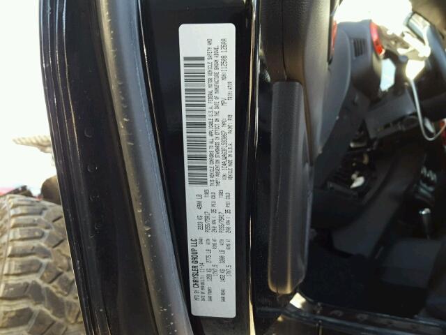 1C4AJWAG3FL593067 - 2015 JEEP WRANGLER S BLACK photo 10