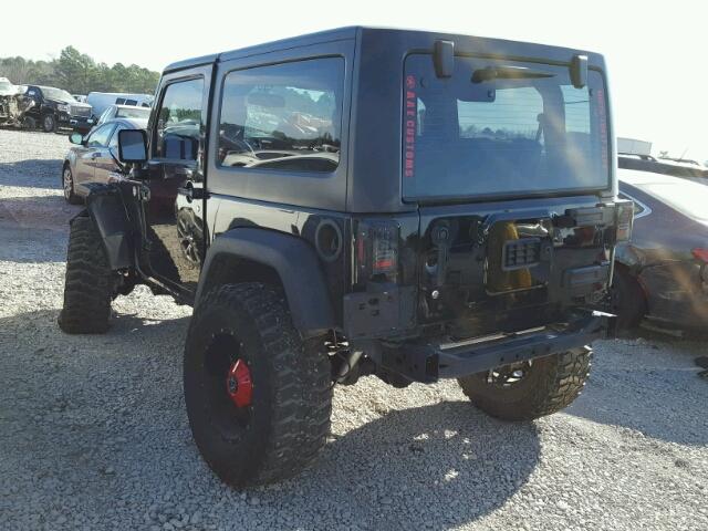 1C4AJWAG3FL593067 - 2015 JEEP WRANGLER S BLACK photo 3