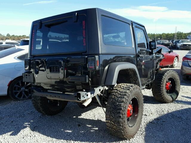 1C4AJWAG3FL593067 - 2015 JEEP WRANGLER S BLACK photo 4