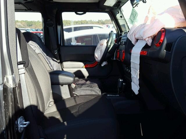 1C4AJWAG3FL593067 - 2015 JEEP WRANGLER S BLACK photo 5