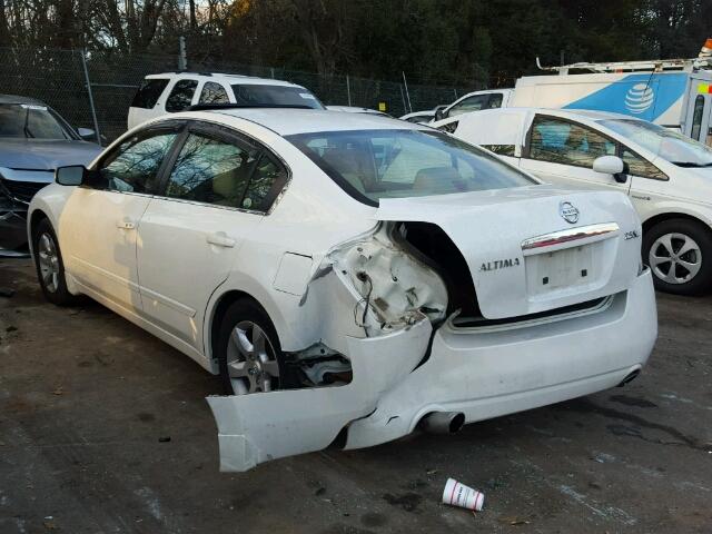 1N4AL21E48N417319 - 2008 NISSAN ALTIMA 2.5 WHITE photo 3