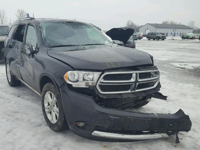 1C4RDJAGXDC530414 - 2013 DODGE DURANGO SX BLACK photo 1