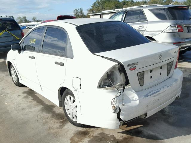 JS2RA62S875354485 - 2007 SUZUKI AERIO WHITE photo 3