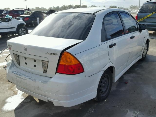 JS2RA62S875354485 - 2007 SUZUKI AERIO WHITE photo 4