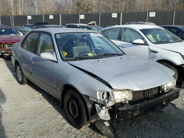 2T1BR12E91C423485 - 2001 TOYOTA COROLLA CE SILVER photo 1