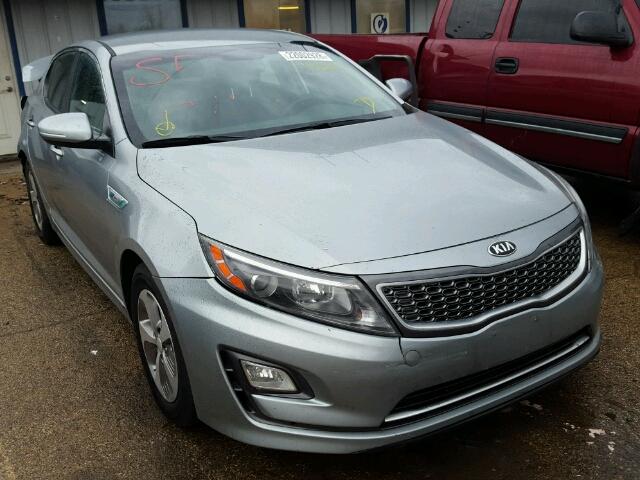 KNAGM4AD8F5085903 - 2015 KIA OPTIMA HYB SILVER photo 1