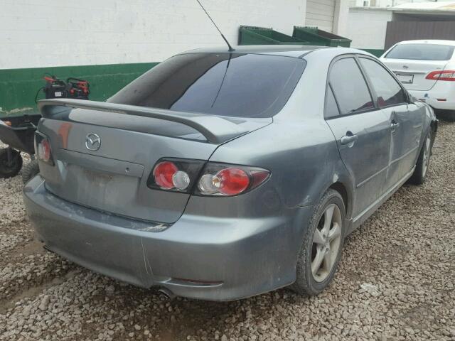 1YVHP80D155M17020 - 2005 MAZDA 6 S GRAY photo 4