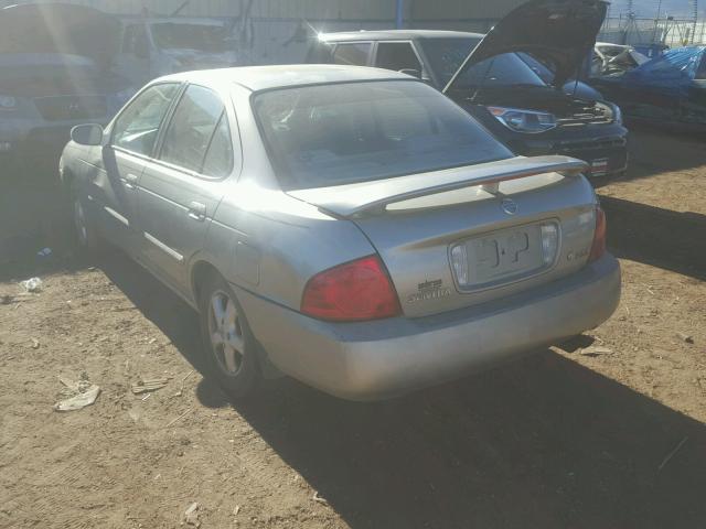 3N1AB51AX4L488842 - 2004 NISSAN SENTRA 2.5 SILVER photo 3