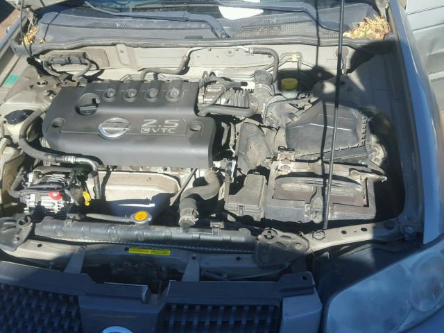 3N1AB51AX4L488842 - 2004 NISSAN SENTRA 2.5 SILVER photo 7