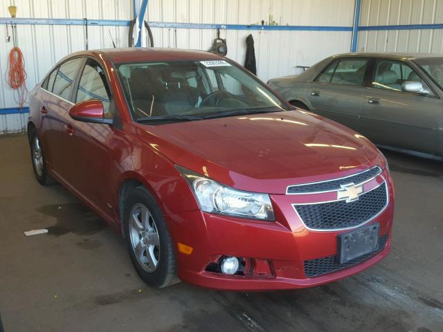 1G1PF5SC2C7368850 - 2012 CHEVROLET CRUZE LT RED photo 1