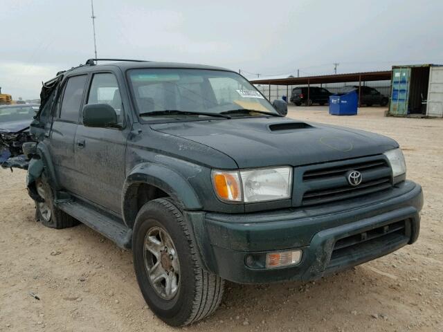 JT3GN86R8Y0145310 - 2000 TOYOTA 4RUNNER SR GREEN photo 1