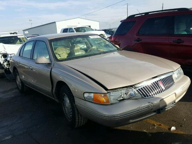 1LNLM97V8VY632322 - 1997 LINCOLN CONTINENTA GOLD photo 1