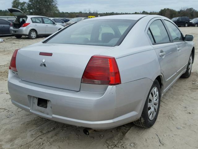 4A3AB36F76E064167 - 2006 MITSUBISHI GALANT ES SILVER photo 4