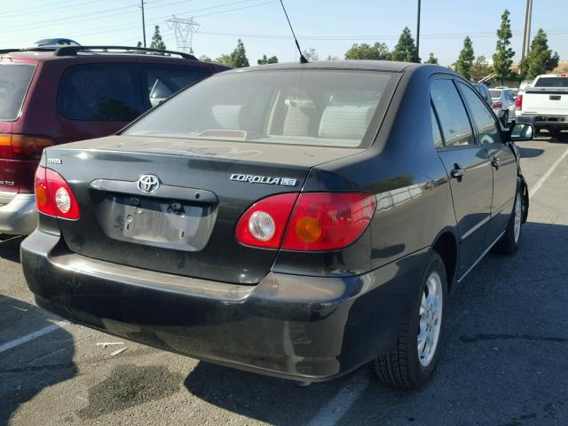 JTDBR32E430042460 - 2003 TOYOTA COROLLA CE BLACK photo 4