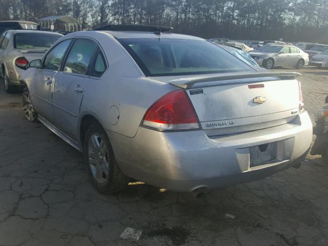 2G1WG5E38C1103951 - 2012 CHEVROLET IMPALA LT SILVER photo 3