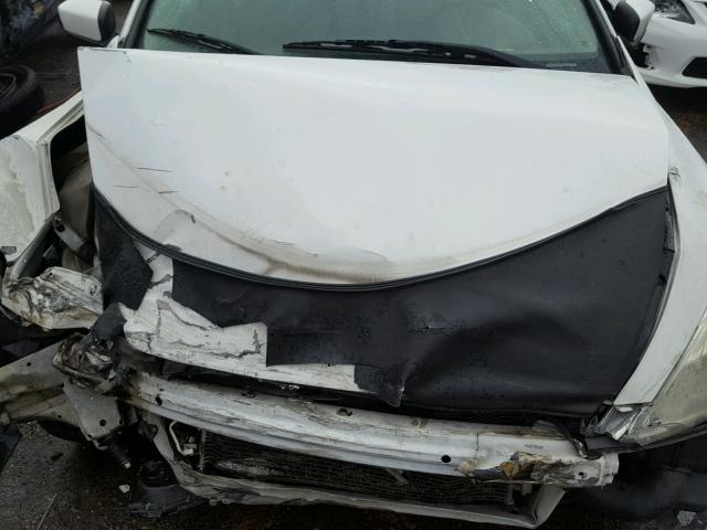 1HGCM56807A148473 - 2007 HONDA ACCORD EX WHITE photo 7