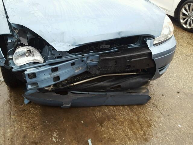 1FAFP53255A212402 - 2005 FORD TAURUS SE BLUE photo 9