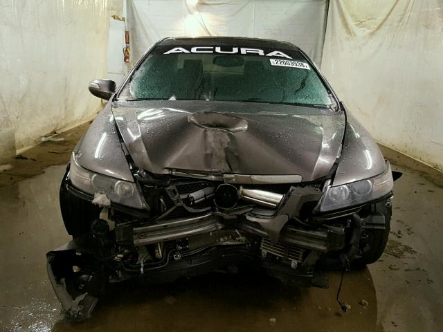 19UUA76528A052716 - 2008 ACURA TL TYPE S GRAY photo 7