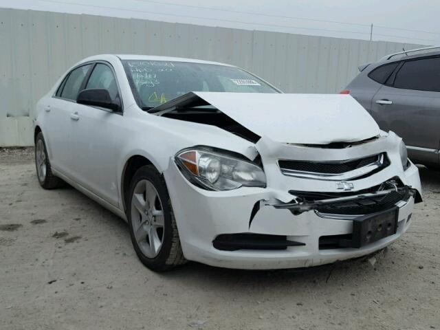 1G1ZB5E1XBF396981 - 2011 CHEVROLET MALIBU LS WHITE photo 1