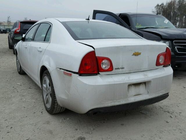 1G1ZB5E1XBF396981 - 2011 CHEVROLET MALIBU LS WHITE photo 3