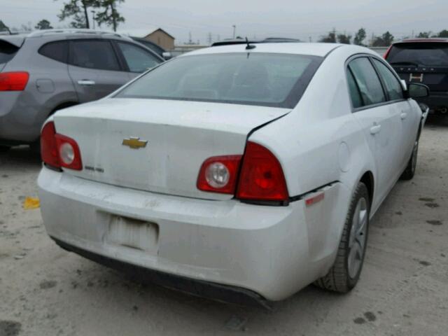 1G1ZB5E1XBF396981 - 2011 CHEVROLET MALIBU LS WHITE photo 4