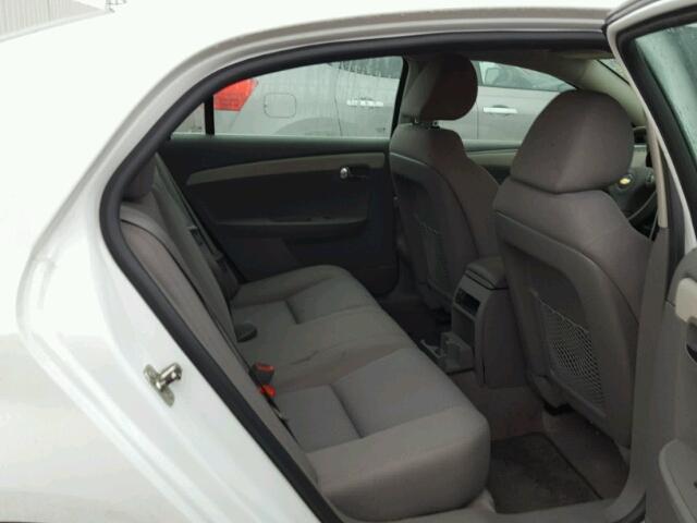 1G1ZB5E1XBF396981 - 2011 CHEVROLET MALIBU LS WHITE photo 6