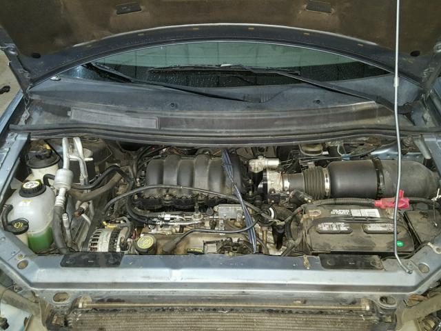 2FMZA5246YBB44031 - 2000 FORD WINDSTAR S BLUE photo 7