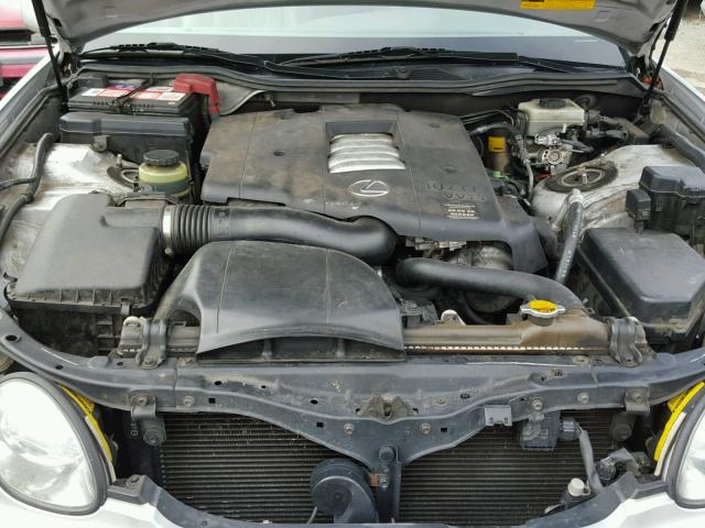 JT8BH68X6X0014418 - 1999 LEXUS GS 400 GRAY photo 7