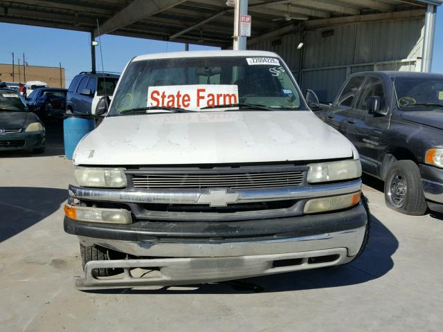 2GCEC19T9Y1388457 - 2000 CHEVROLET SILVERADO WHITE photo 9