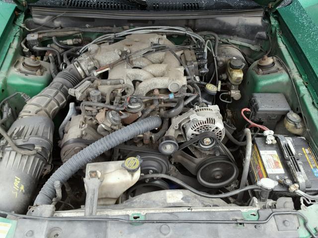 1FAFP4042XF159342 - 1999 FORD MUSTANG GREEN photo 7