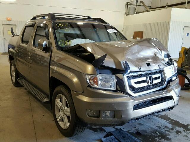 5FPYK1F53BB452333 - 2011 HONDA RIDGELINE BROWN photo 1