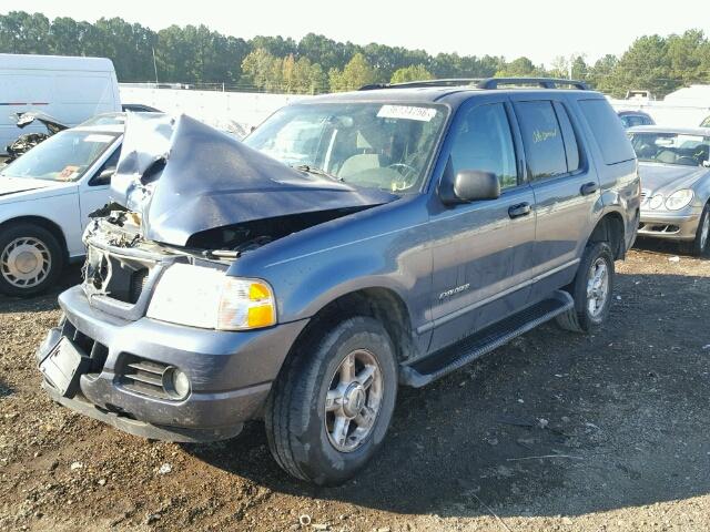 1FMZU73K64UB37195 - 2004 FORD EXPLORER X BLUE photo 2