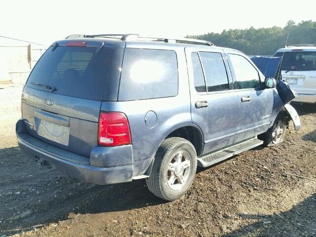 1FMZU73K64UB37195 - 2004 FORD EXPLORER X BLUE photo 4