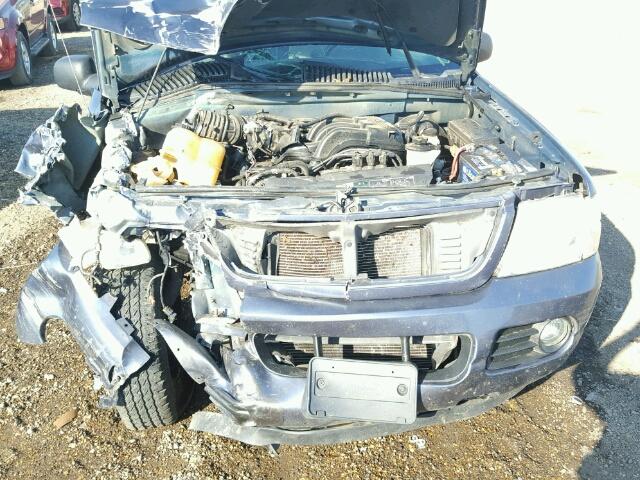 1FMZU73K64UB37195 - 2004 FORD EXPLORER X BLUE photo 7