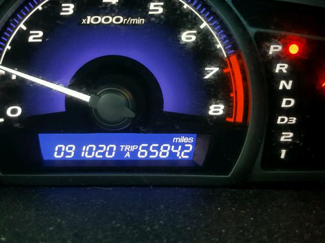 1HGFA16896L037941 - 2006 HONDA CIVIC EX წითელი ფოტო 8