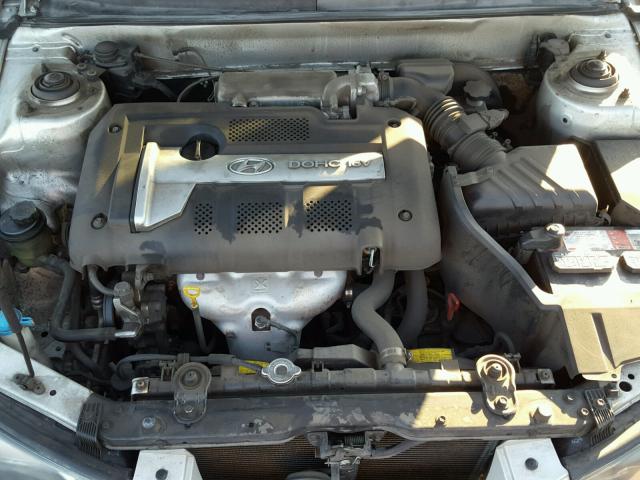 KMHDN55D33U101103 - 2003 HYUNDAI ELANTRA GL SILVER photo 7