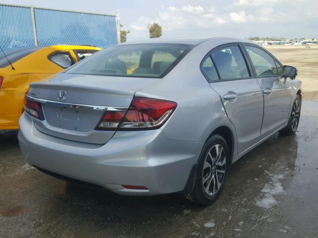 19XFB2F87EE064922 - 2014 HONDA CIVIC EX SILVER photo 4