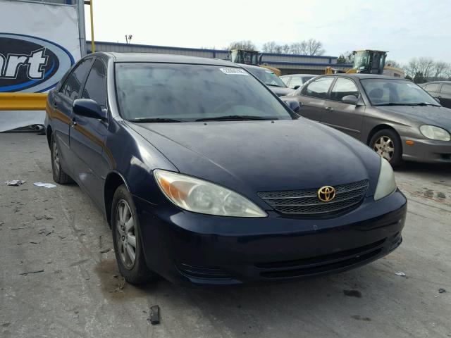 4T1BE30K72U556147 - 2002 TOYOTA CAMRY LE BLUE photo 1