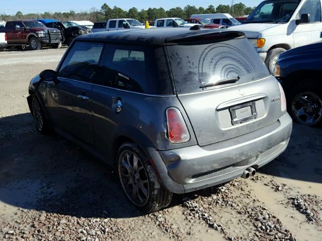 WMWRE33516TL22278 - 2006 MINI COOPER S BLACK photo 3