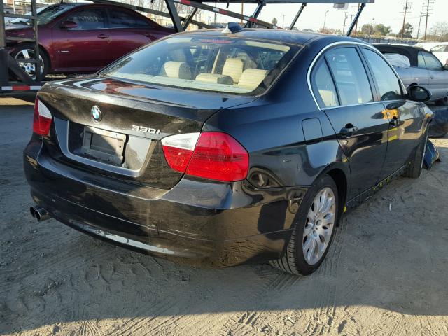 WBAVB33586KR76062 - 2006 BMW 330 I BLACK photo 4