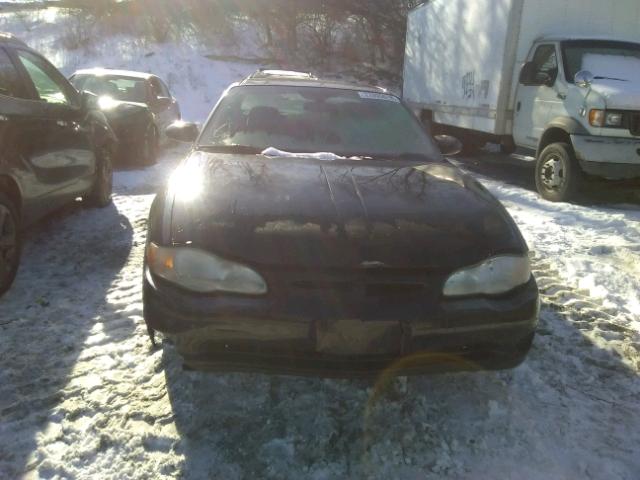 2G1WW12E649378027 - 2004 CHEVROLET MONTE CARL შავი ფოტო 9