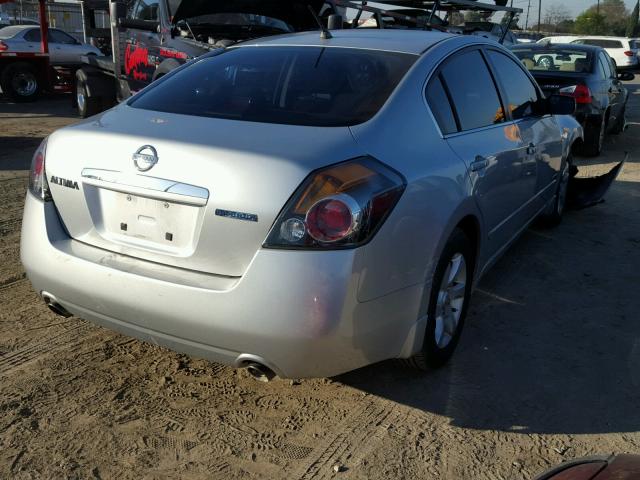 1N4CL21E29C125108 - 2009 NISSAN ALTIMA HYB SILVER photo 4