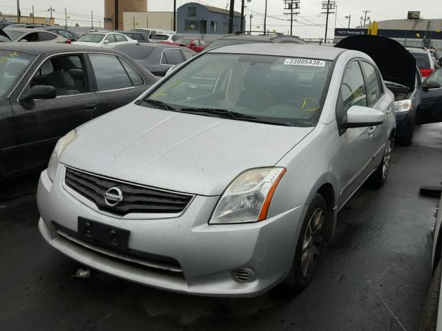 3N1AB6AP2CL715854 - 2012 NISSAN SENTRA 2.0 GRAY photo 2