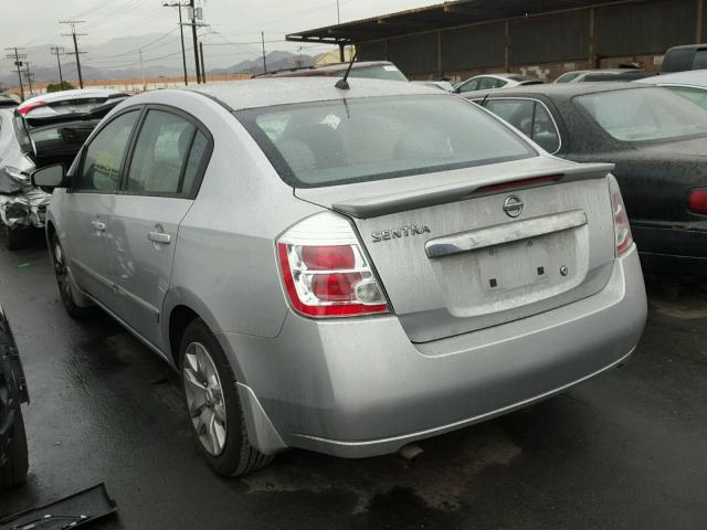 3N1AB6AP2CL715854 - 2012 NISSAN SENTRA 2.0 GRAY photo 3