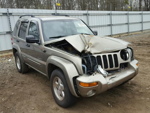 1J4GL58K13W672895 - 2003 JEEP LIBERTY LI TAN photo 1