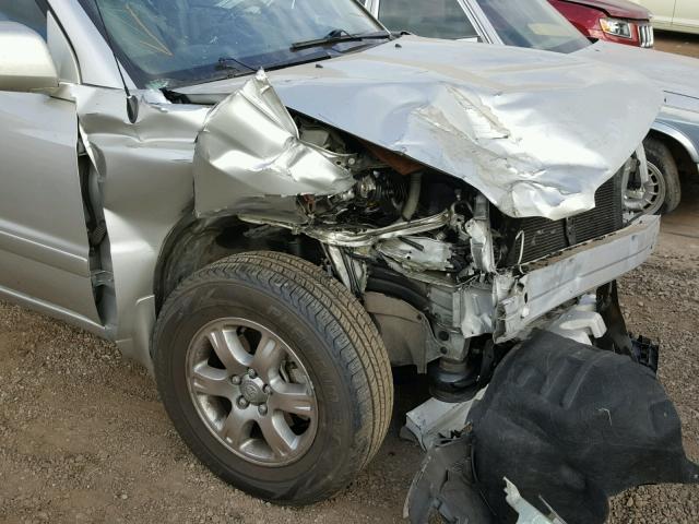 JTEEP21A770231438 - 2007 TOYOTA HIGHLANDER SILVER photo 9