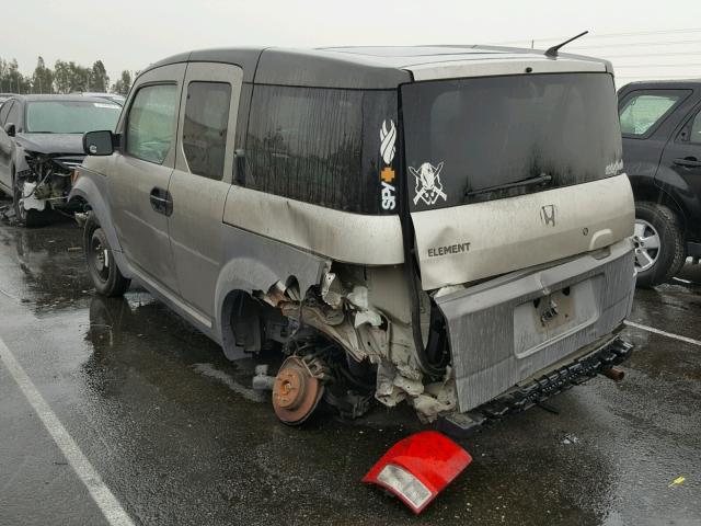 5J6YH27543L024016 - 2003 HONDA ELEMENT EX TAN photo 3