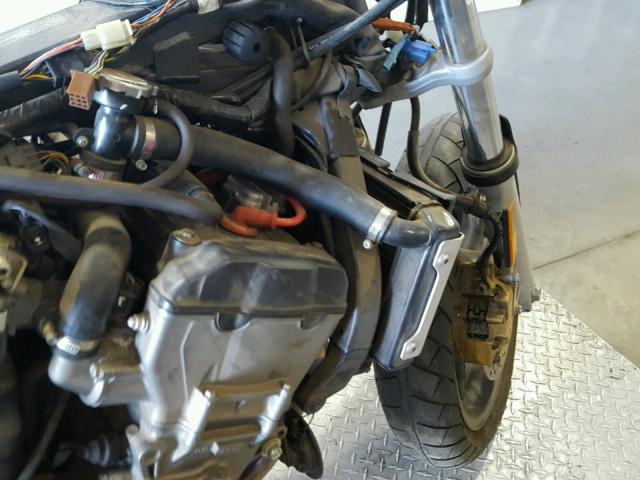 JH2SC48127M500210 - 2007 HONDA CB900 F BLACK photo 9